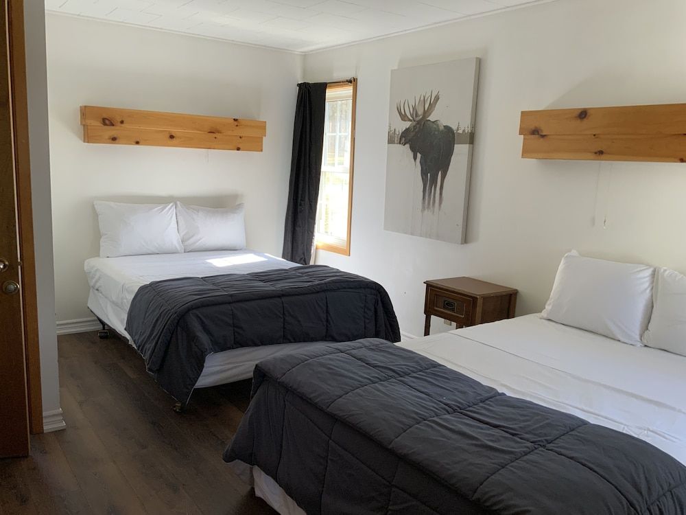 Standard Cabin, 2 Bedrooms, Fireplace, Lake View (The Moose)