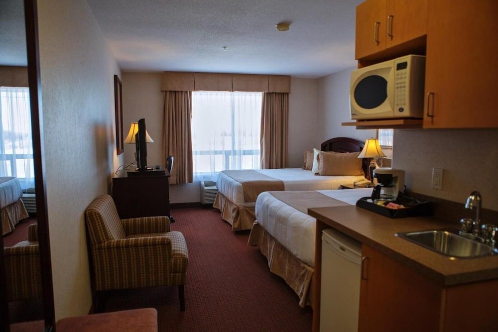 Standard Room, 2 Queen Beds, Refrigerator & Microwave