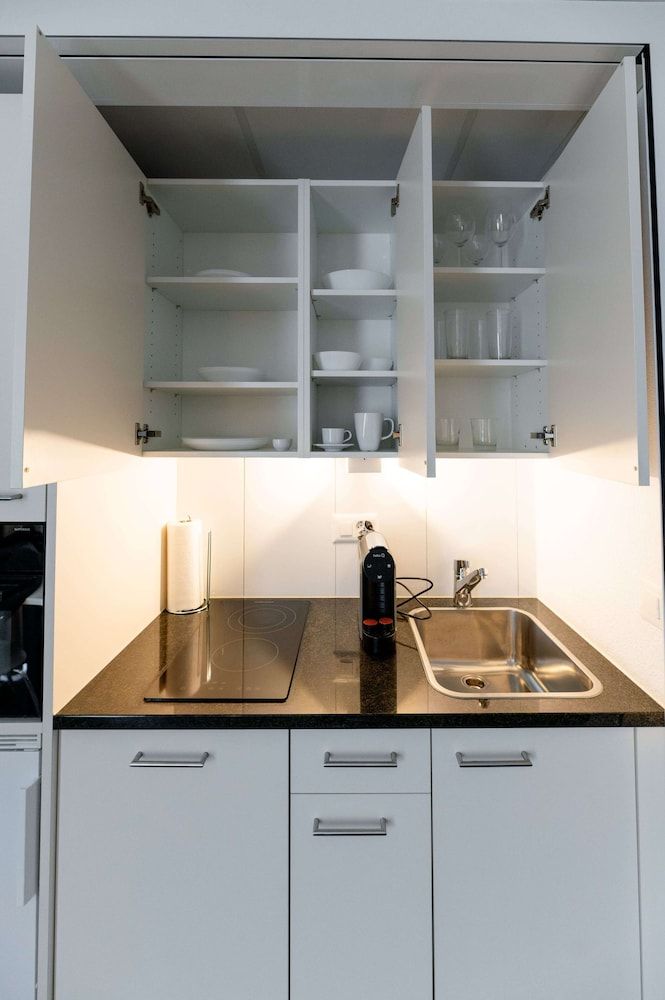 Los Lorentes Residences Bern Airport Deluxe Apartment, Kitchen 9