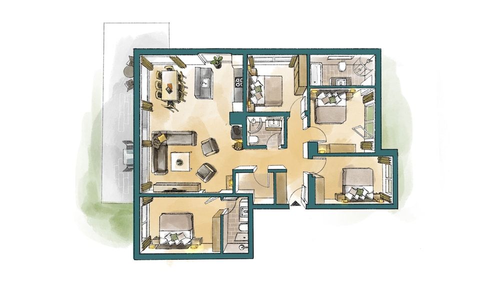 Matthiol Serviced Apartments Exclusive Apartment, 4 Bedrooms 6