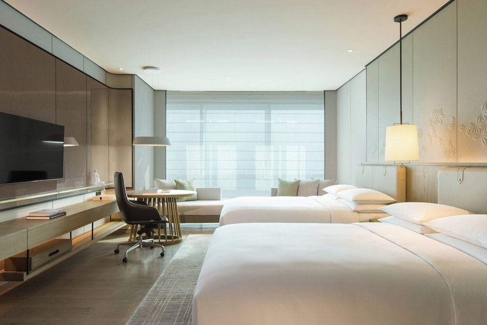 Shenzhen Marriott Hotel Nanshan Room, 2 Double Beds, City View