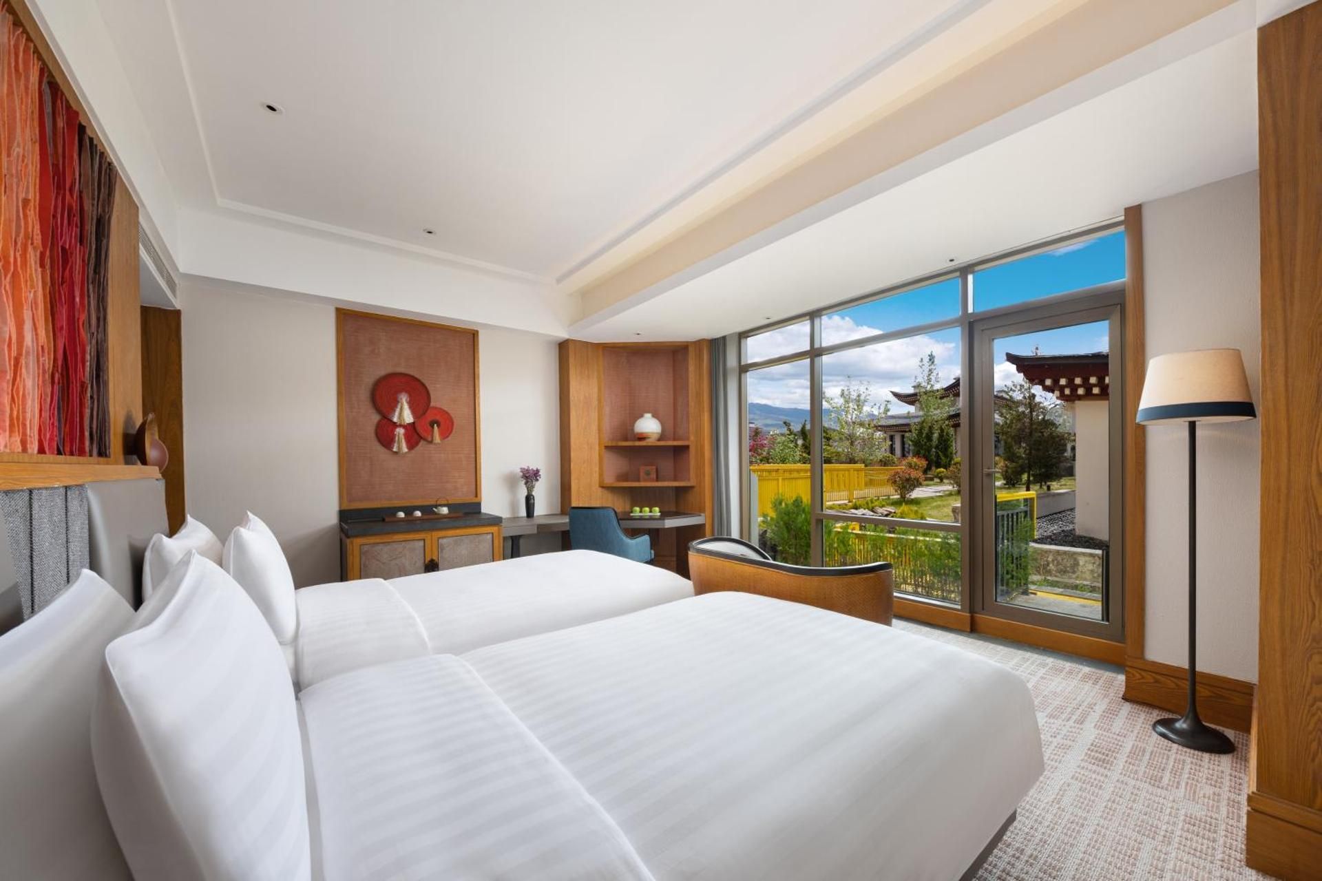 Garden View Room With Balcony Twin-Exclusive 180 Outdoor Balcony Garden View