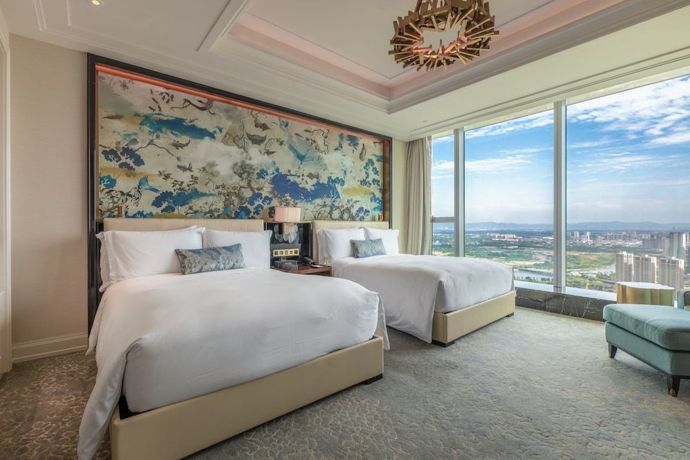 Twin Tower View Room with 2 Queen Beds
