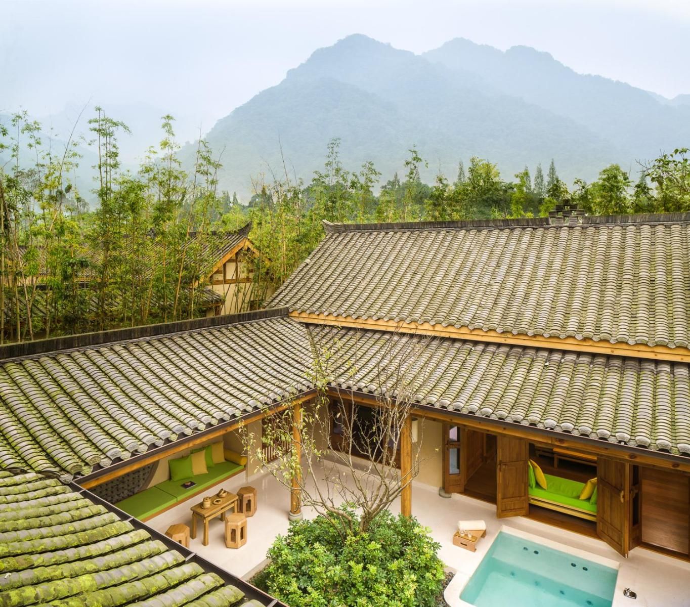 two bedroom deluxe courtyard villa
