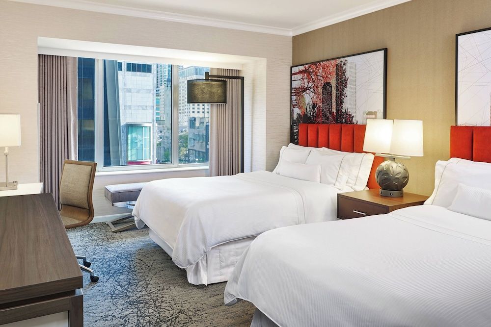Room, 2 Double Beds, City View