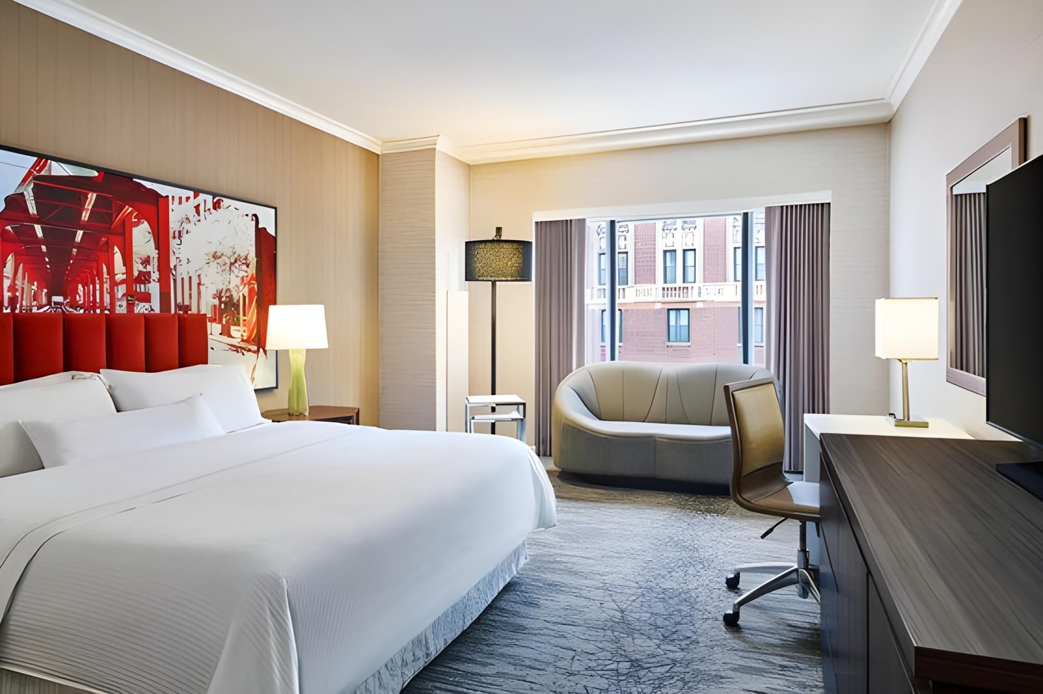 Spacious Corner Room, Guest room, 2 Double, Corner room