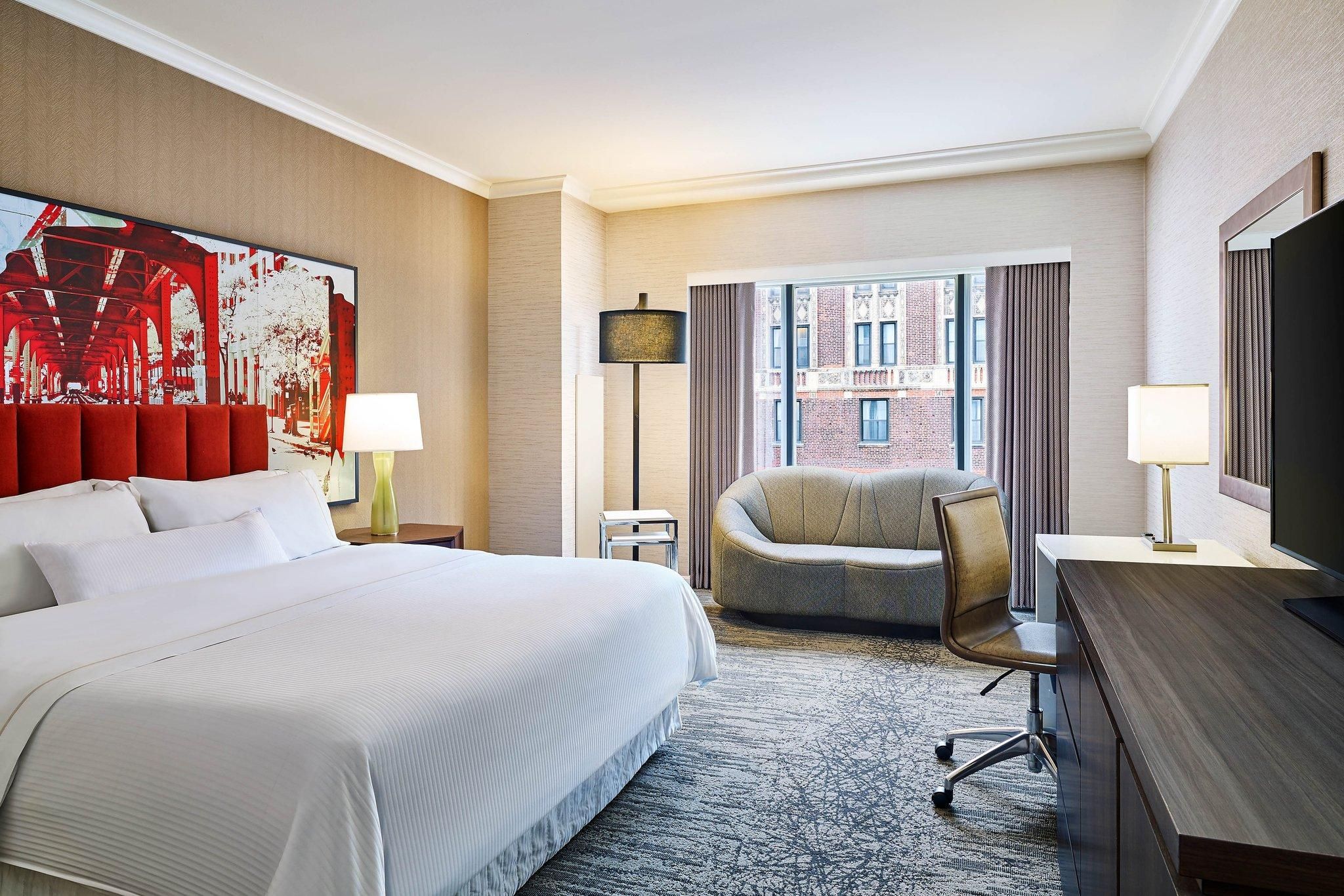 Traditional 1 King Bed, Guest room, 1 King