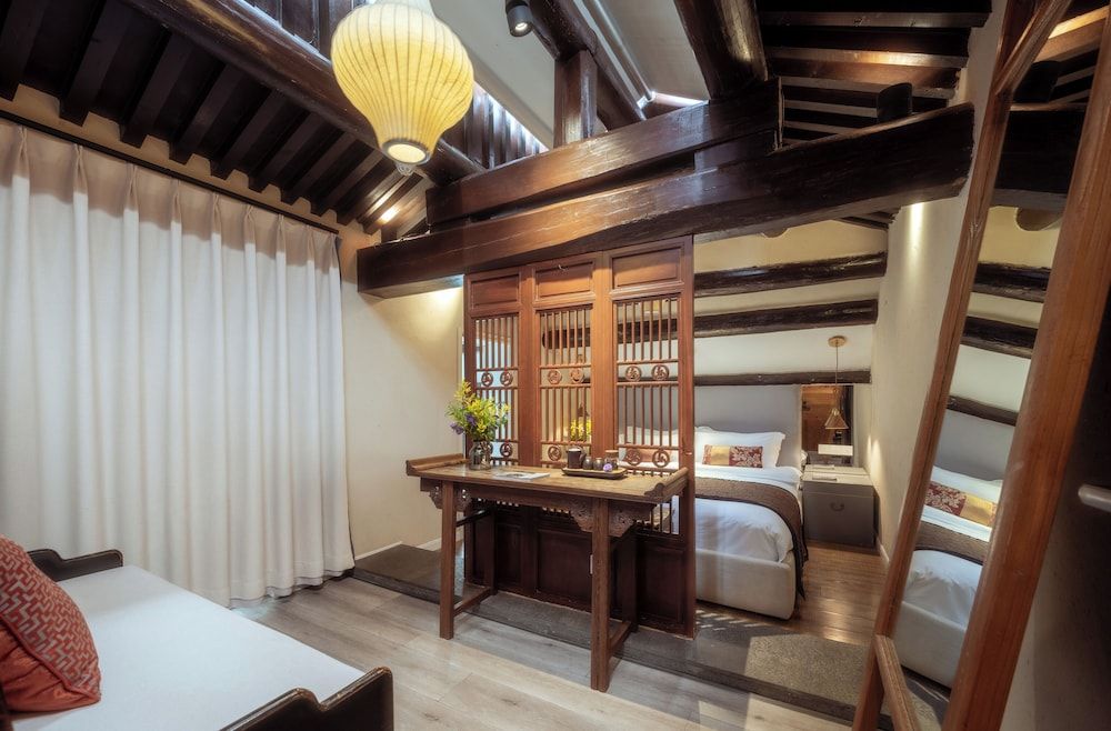 Beijing Le Zai Nan Luo Gu Xiang Wang Fu Jing Forbidden City Courtyard Hotel Small Double Room 12