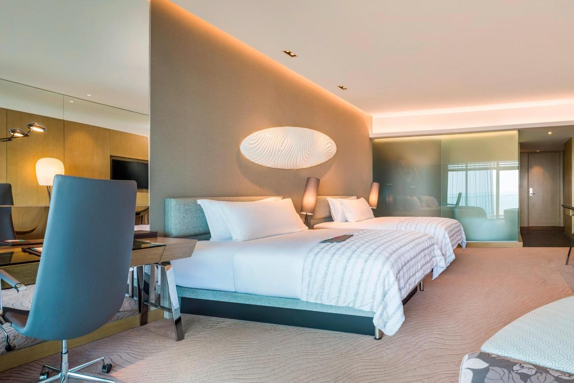 Double Beds Seaview Room, Guest room, 2 Double, Ocean view, Balcony