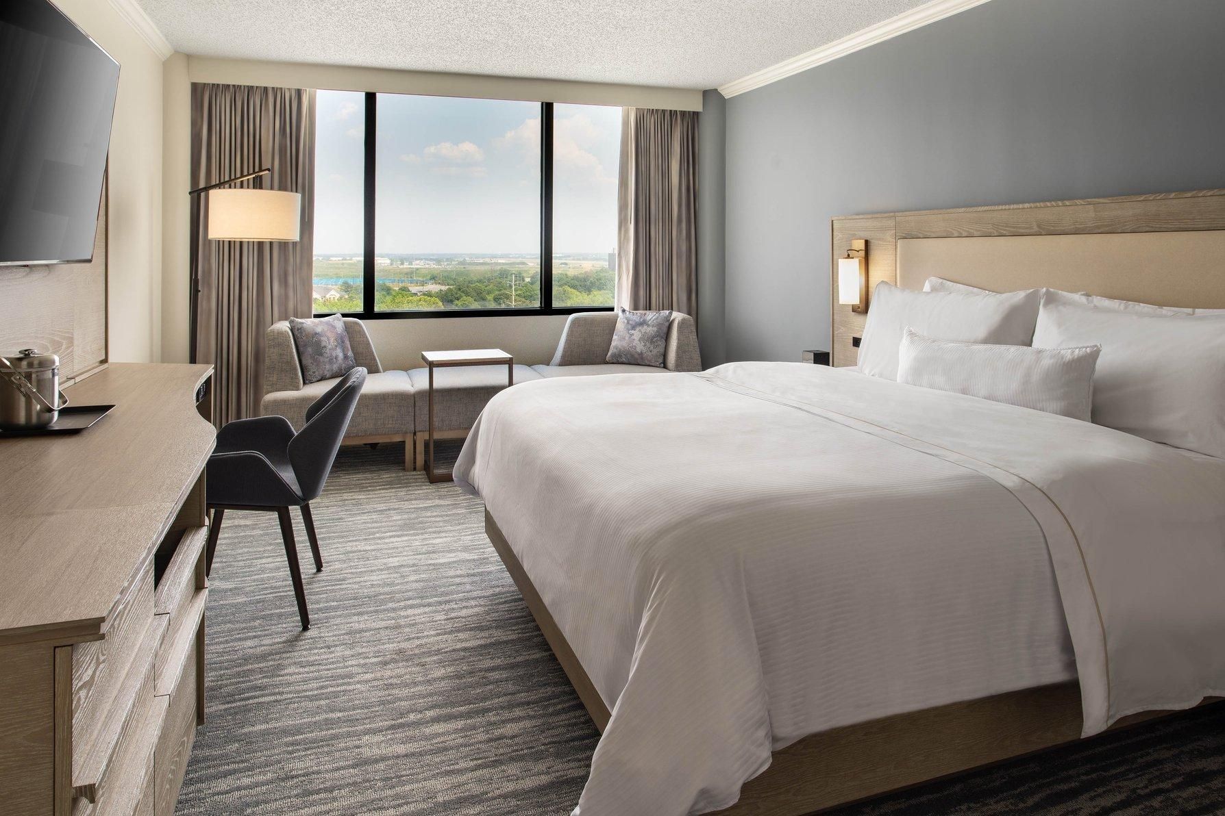 Deluxe, Guest room, 1 King, High floor