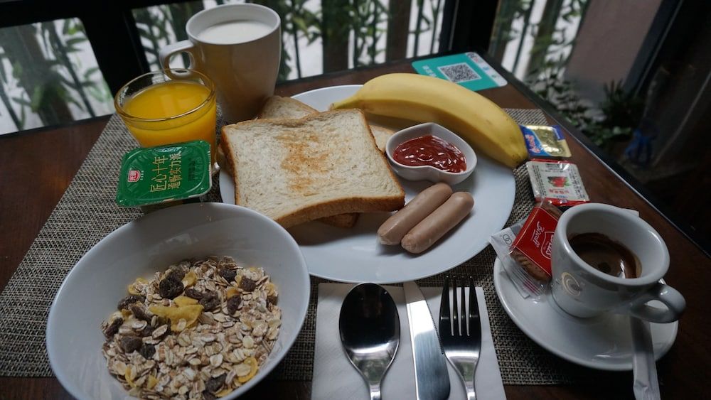 Breakfast buffet