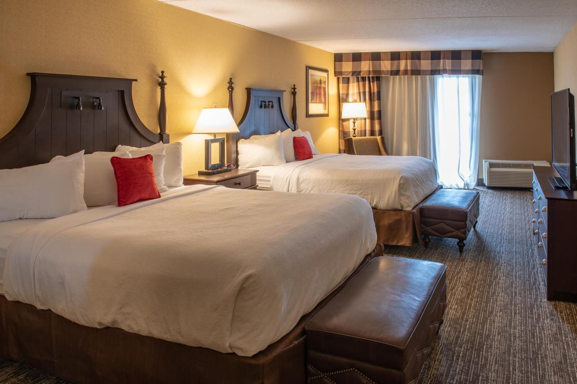 Premium Queen Room with Two Queen Beds with Patio
