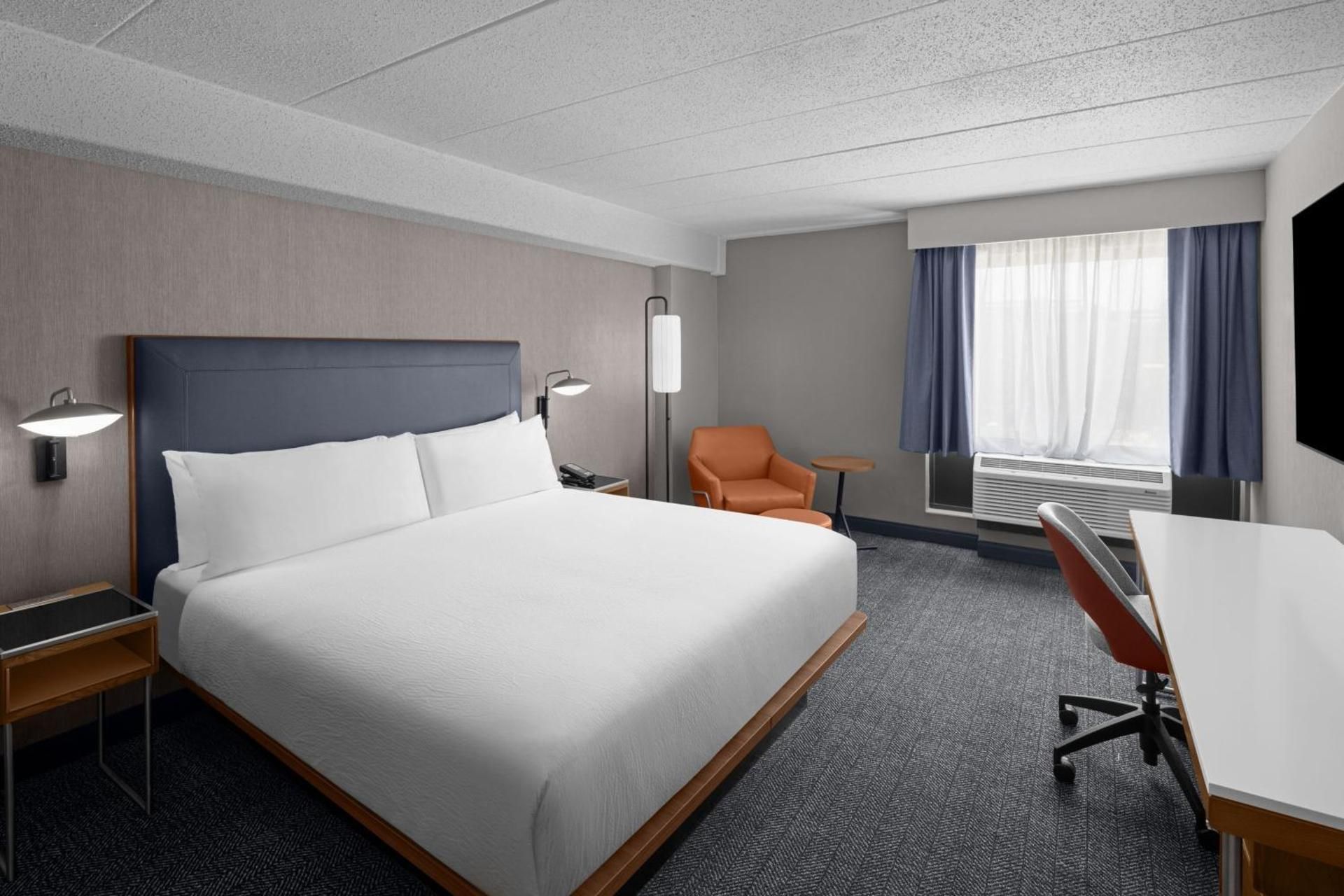 King Room with Roll-In Shower and Sofa Bed - Mobility Accessible