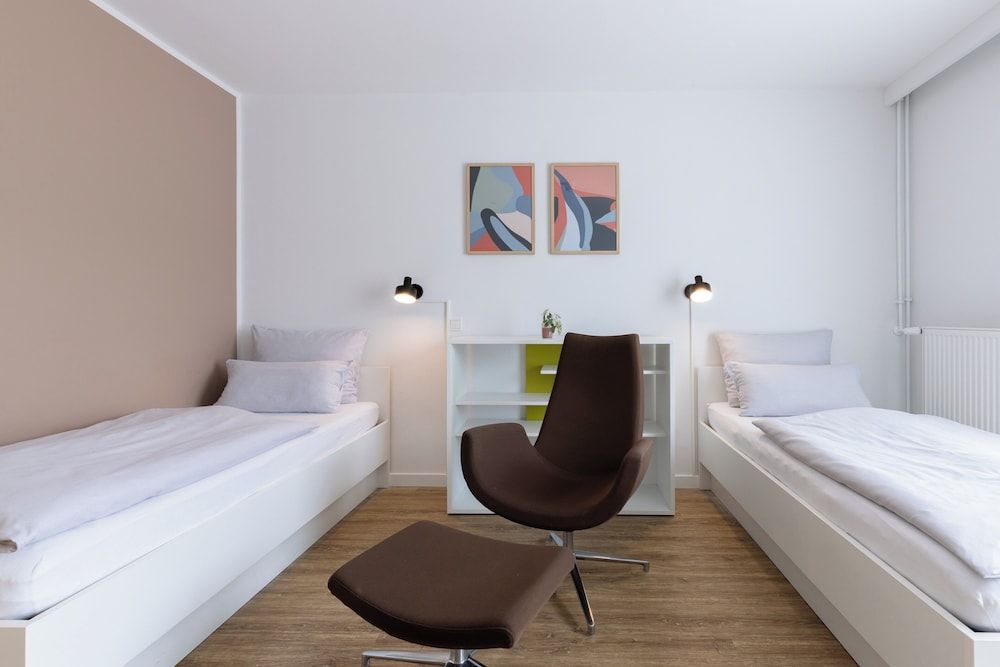 Studio, 2 Twin Beds, Balcony (Furnished Balcony)