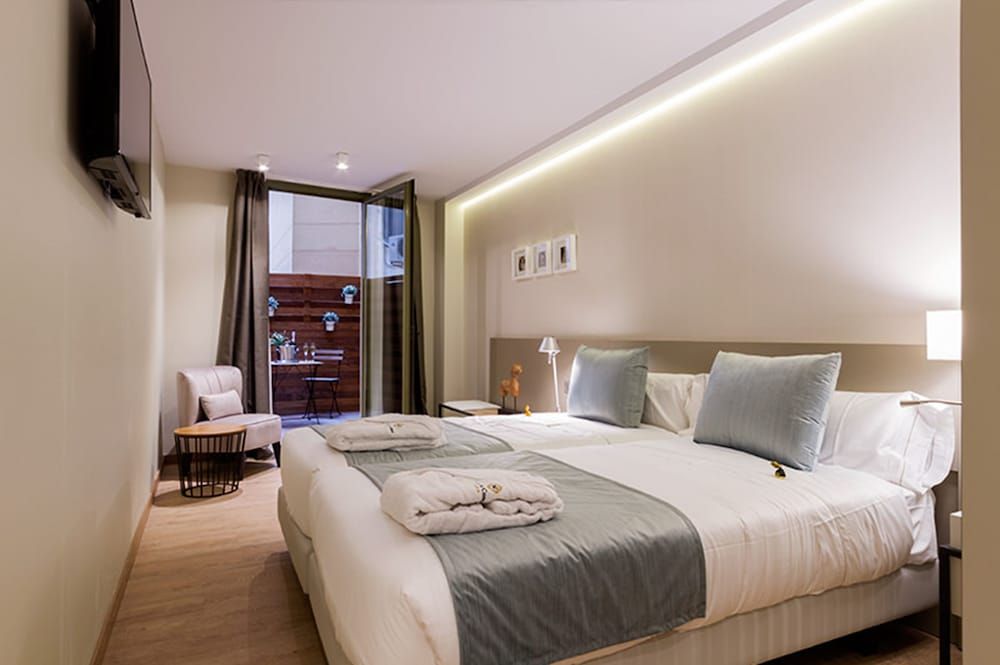 Double Room, Terrace, Ground Floor (Interior courtyard view)