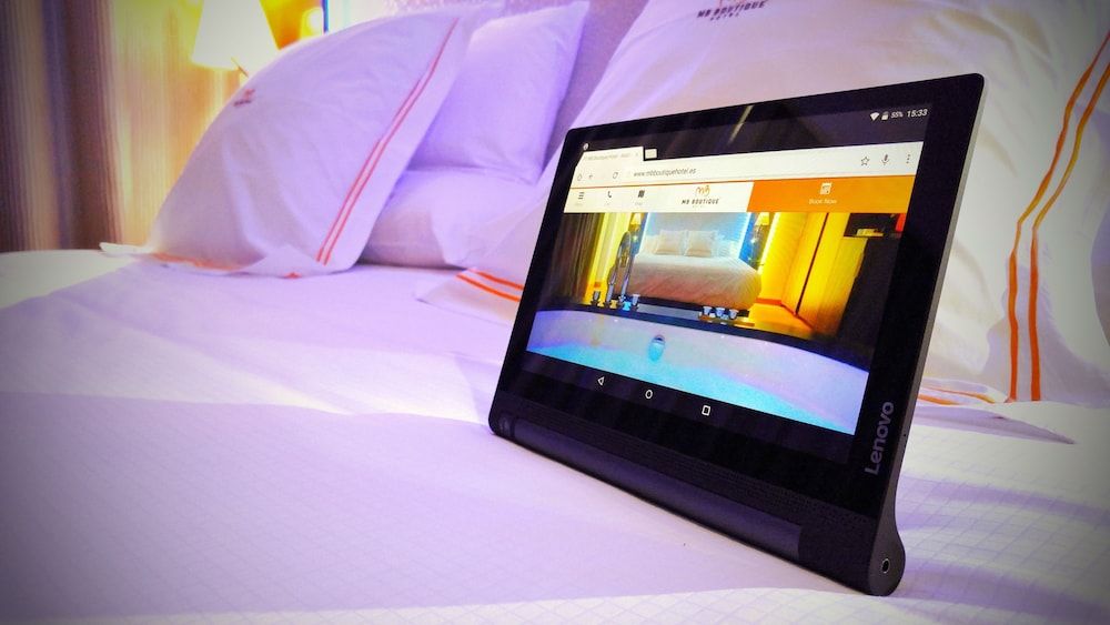 In-room business center