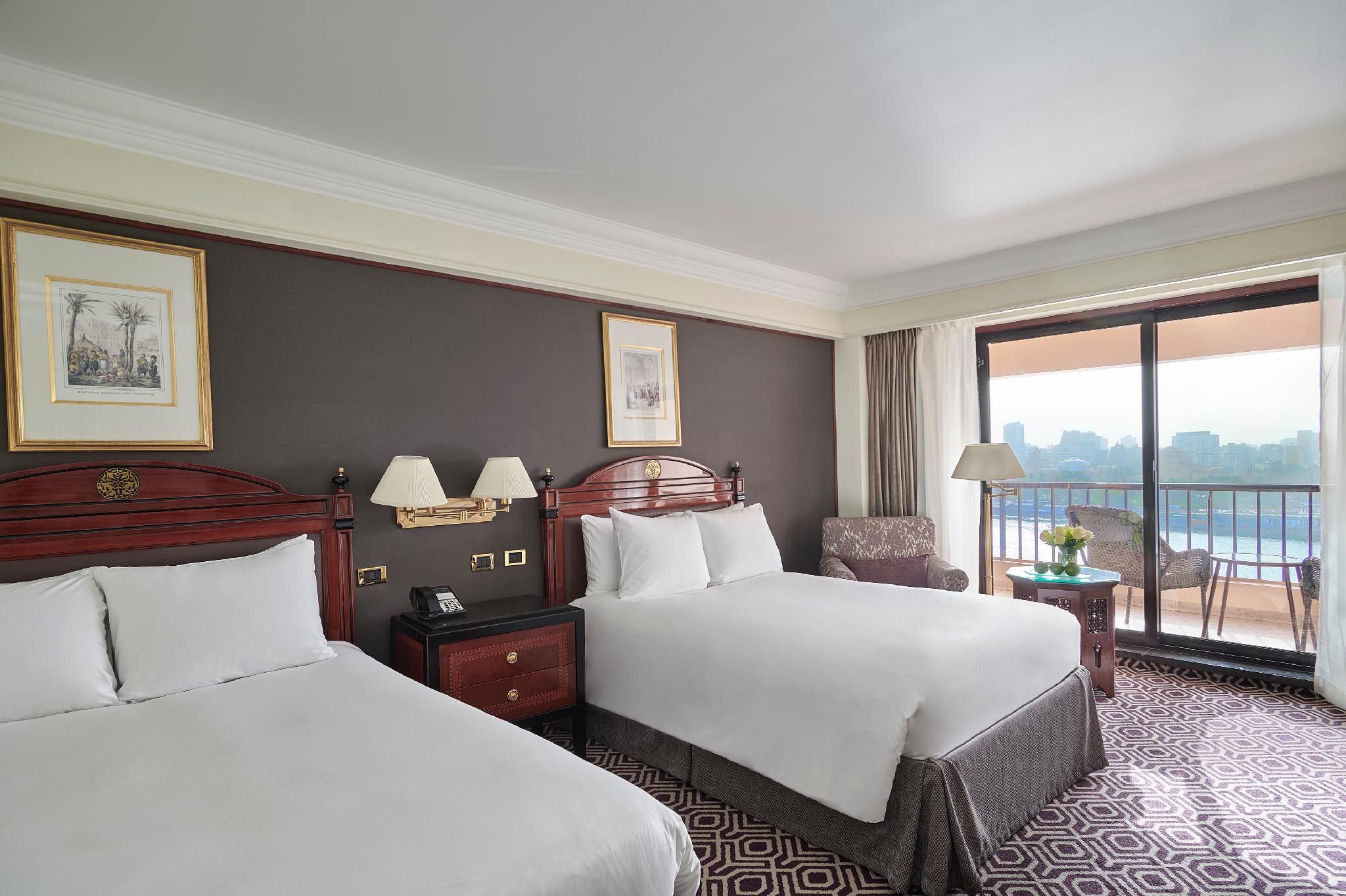 2 Queen Beds Classic Nile View