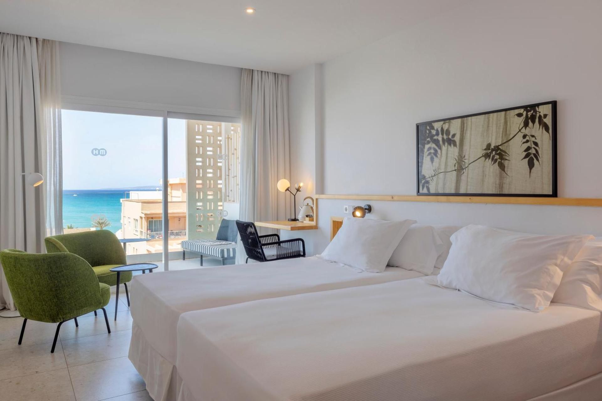 Double or Twin with Balcony and Partial Sea View