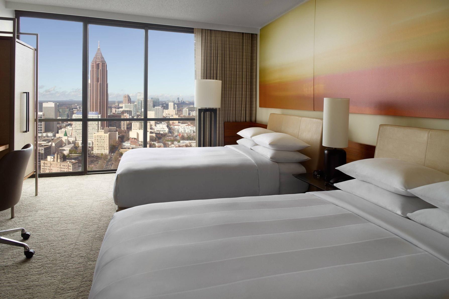 Skyline View Room, Guest room, 2 Double, City view