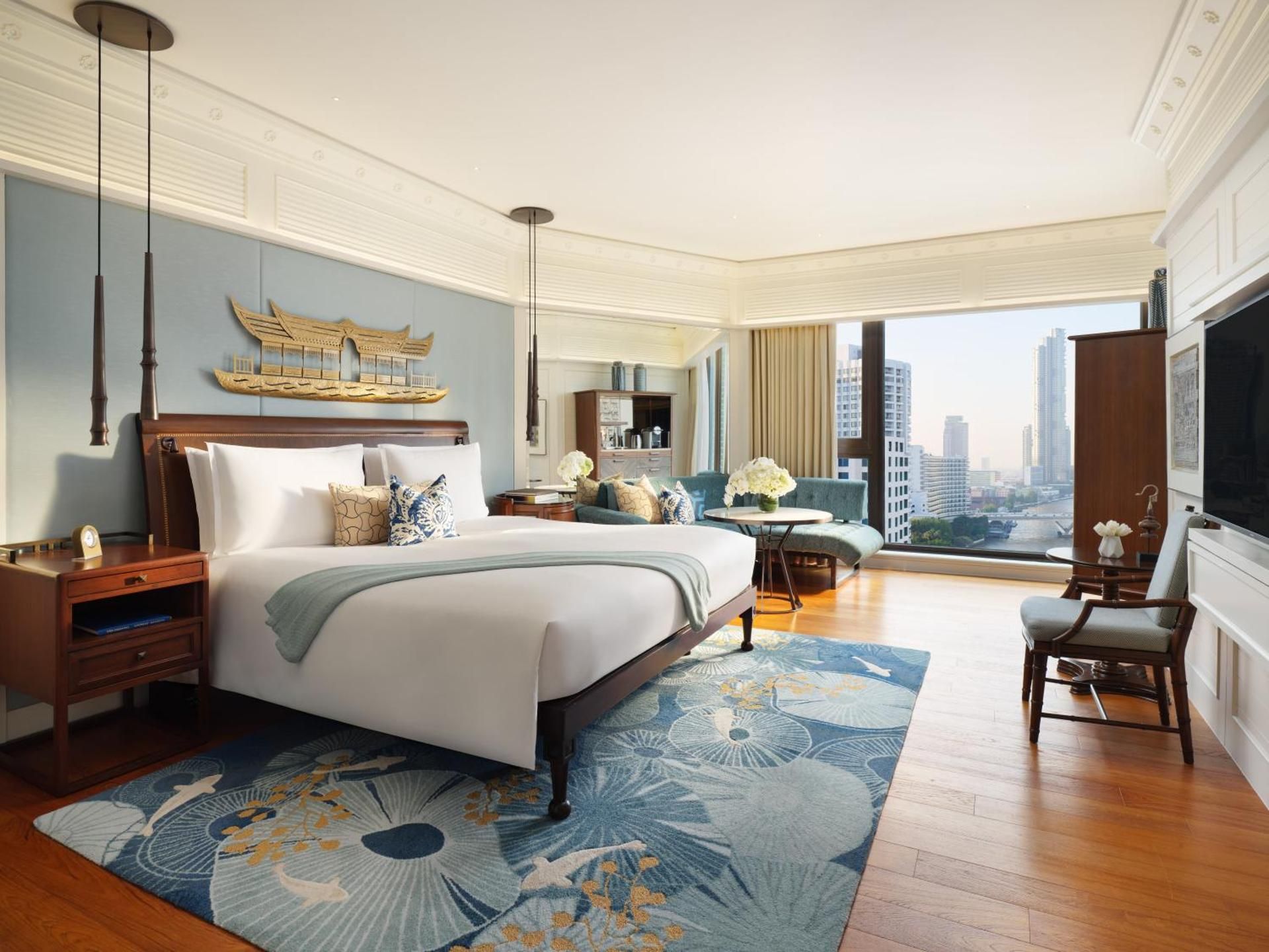 Mandarin Oriental, Bangkok Deluxe Premier room King 2
