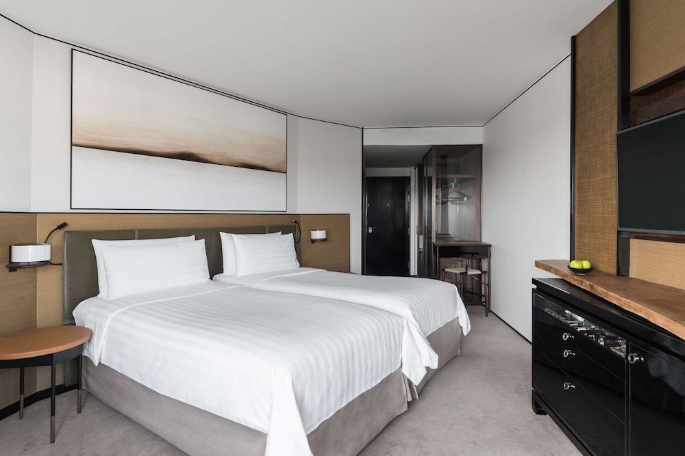 Shangri-La Singapore Tower Wing, Deluxe Room, 2 Twin Beds