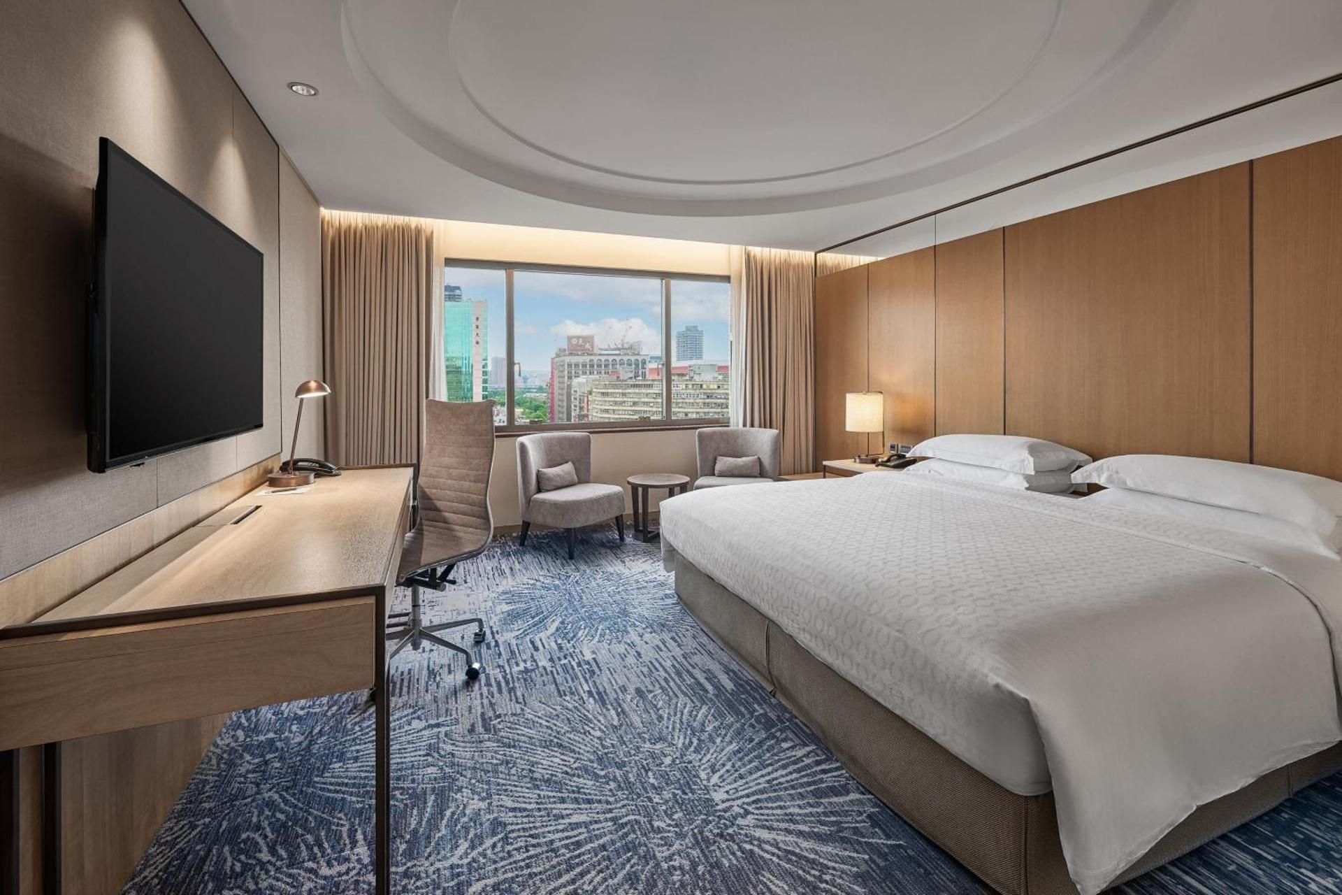 Executive Deluxe King, Executive lounge access, Guest room, 1 King, High floor