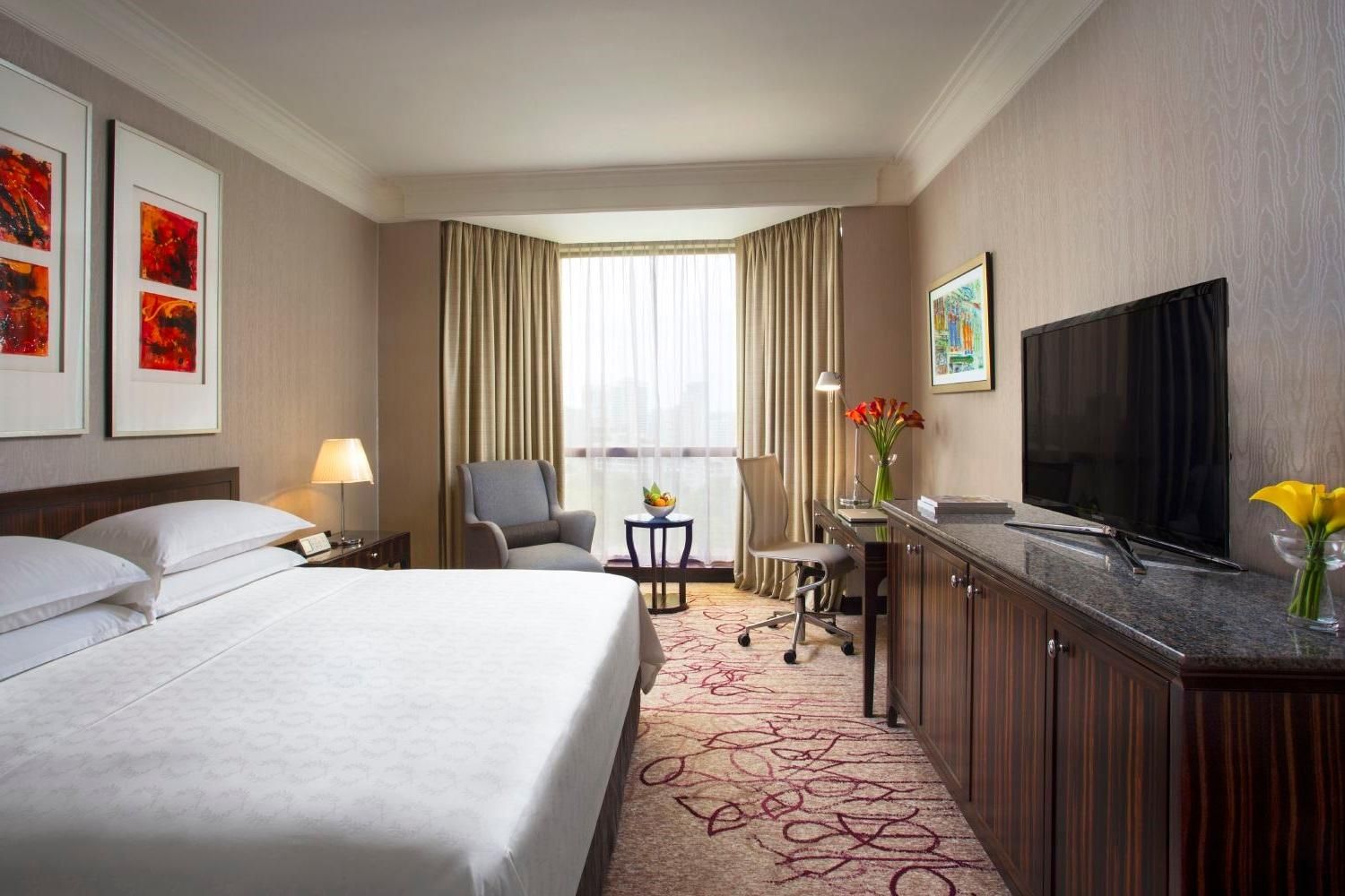 Sheraton Club, Club lounge access, Guest room, 1 King, High floor