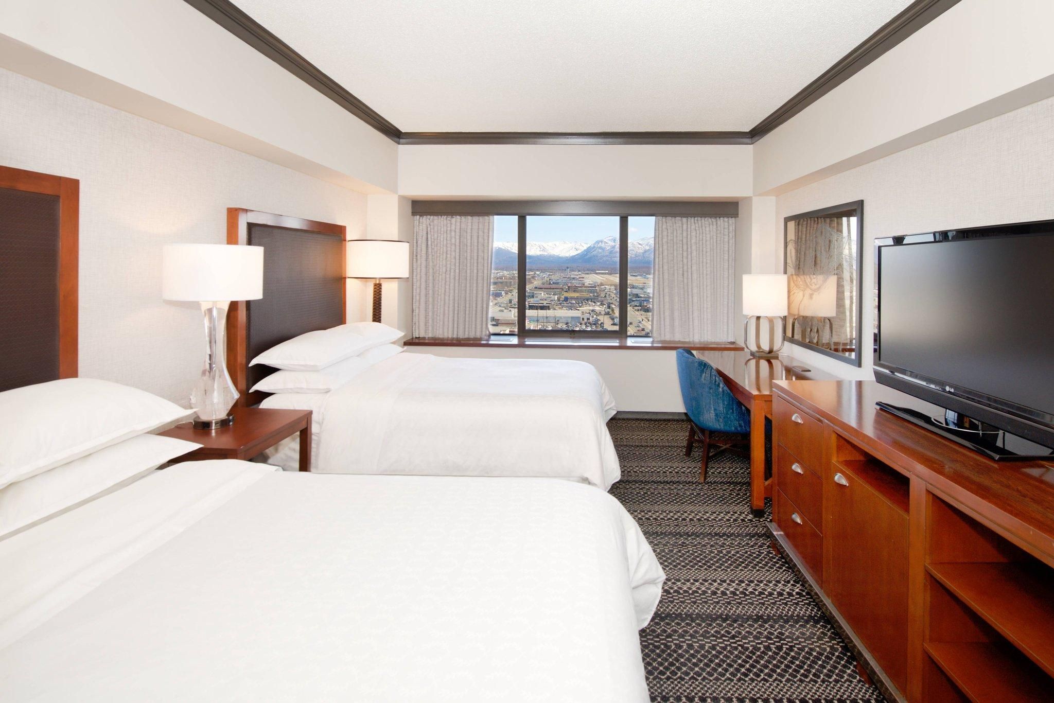 Deluxe Guest Room, 2 Double, Mountain Or Bay View, High Floor