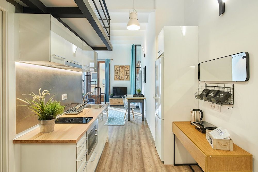 Urban District Apartments - Barcelona Smart Vintage Loft, 1 Bedroom 24