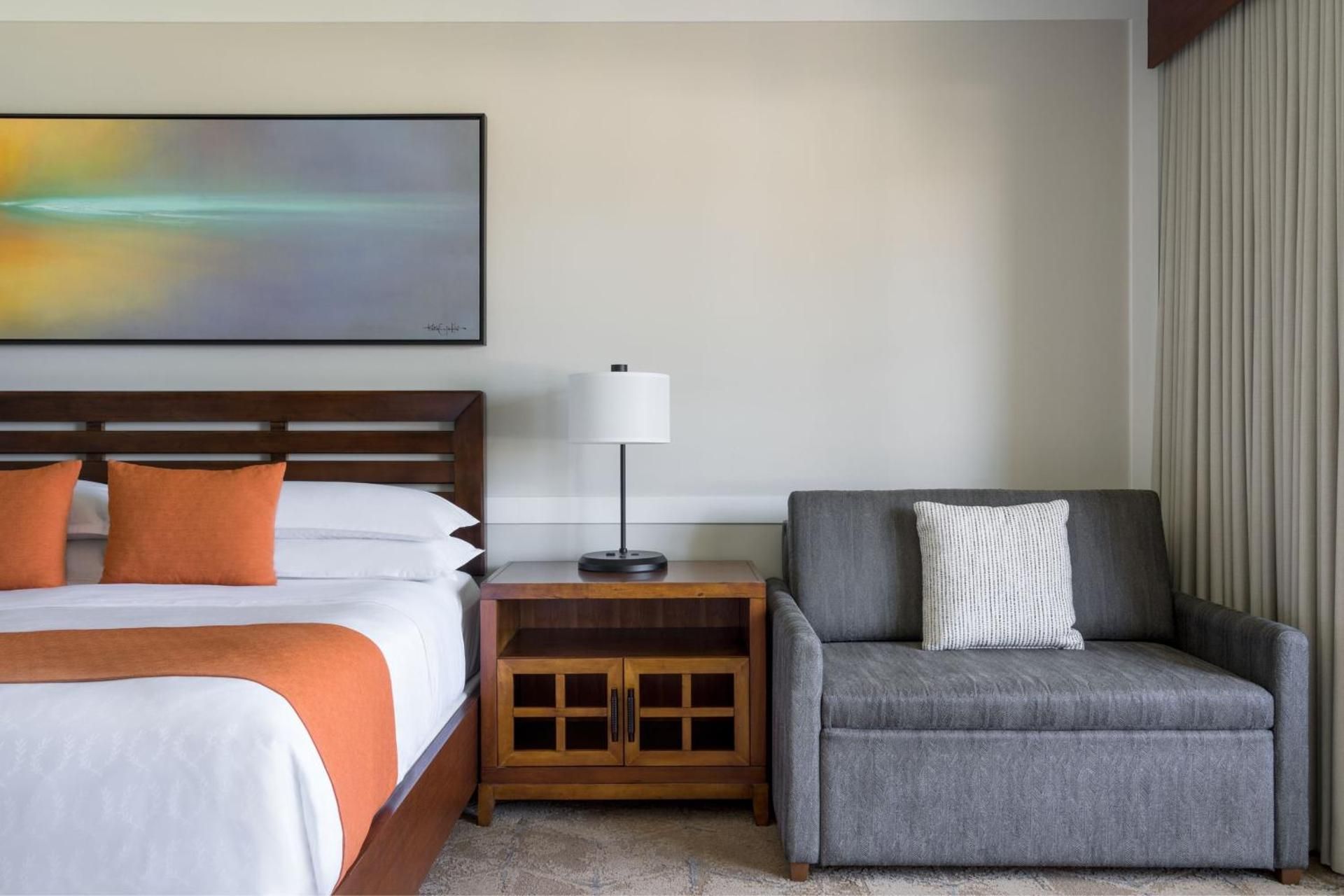 Double Room with Two Double Beds and Resort View - Mobility Accessible