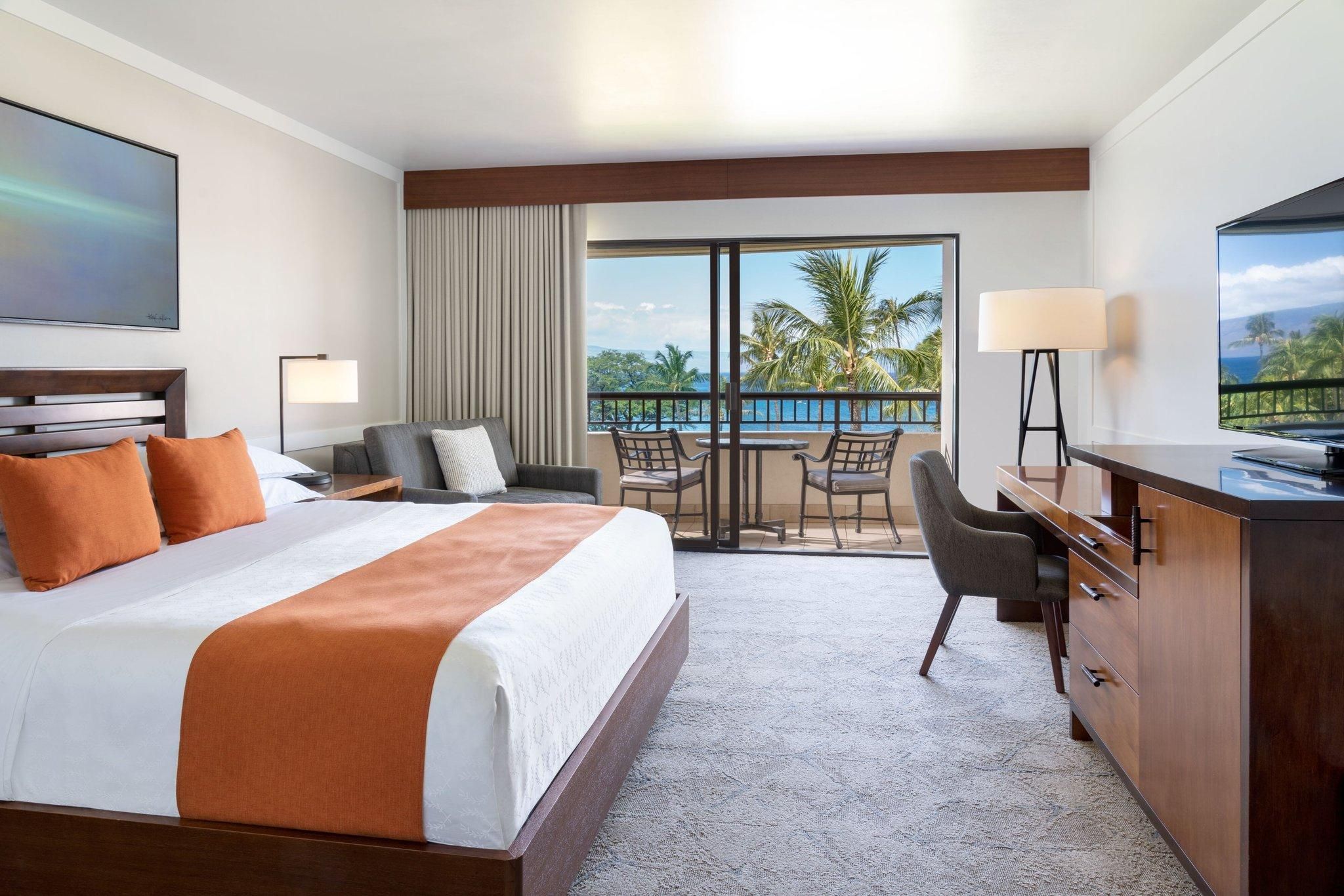 Deluxe Ocean View King, Larger Guest room, 1 King, Ocean view