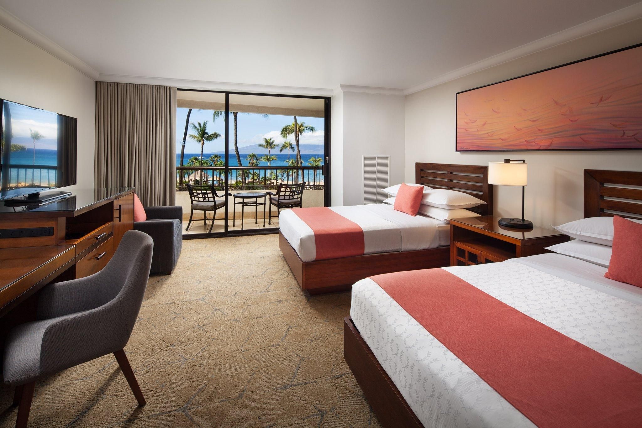 Ocean Front Doubles, Guest room, 2 Double, Oceanfront