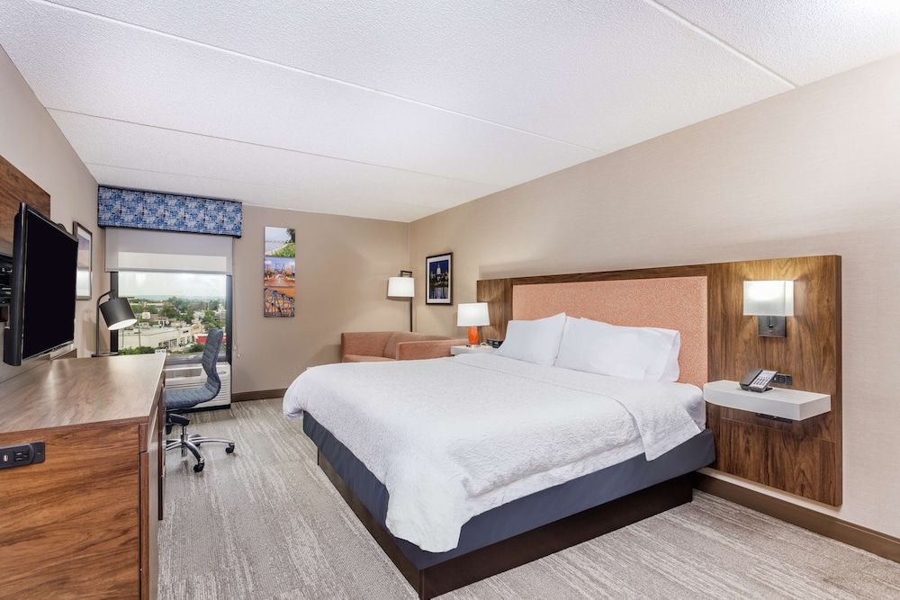 Studio, 1 King Bed, Accessible (Mobility & Hearing, Roll-In Shower)