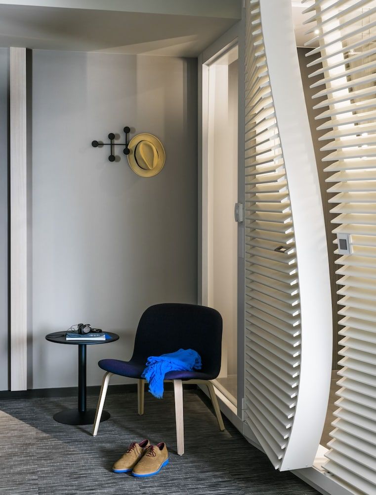 OKKO Hotels Bayonne Centre Premium Room snacks & drinks self service in the Lounge Club 4