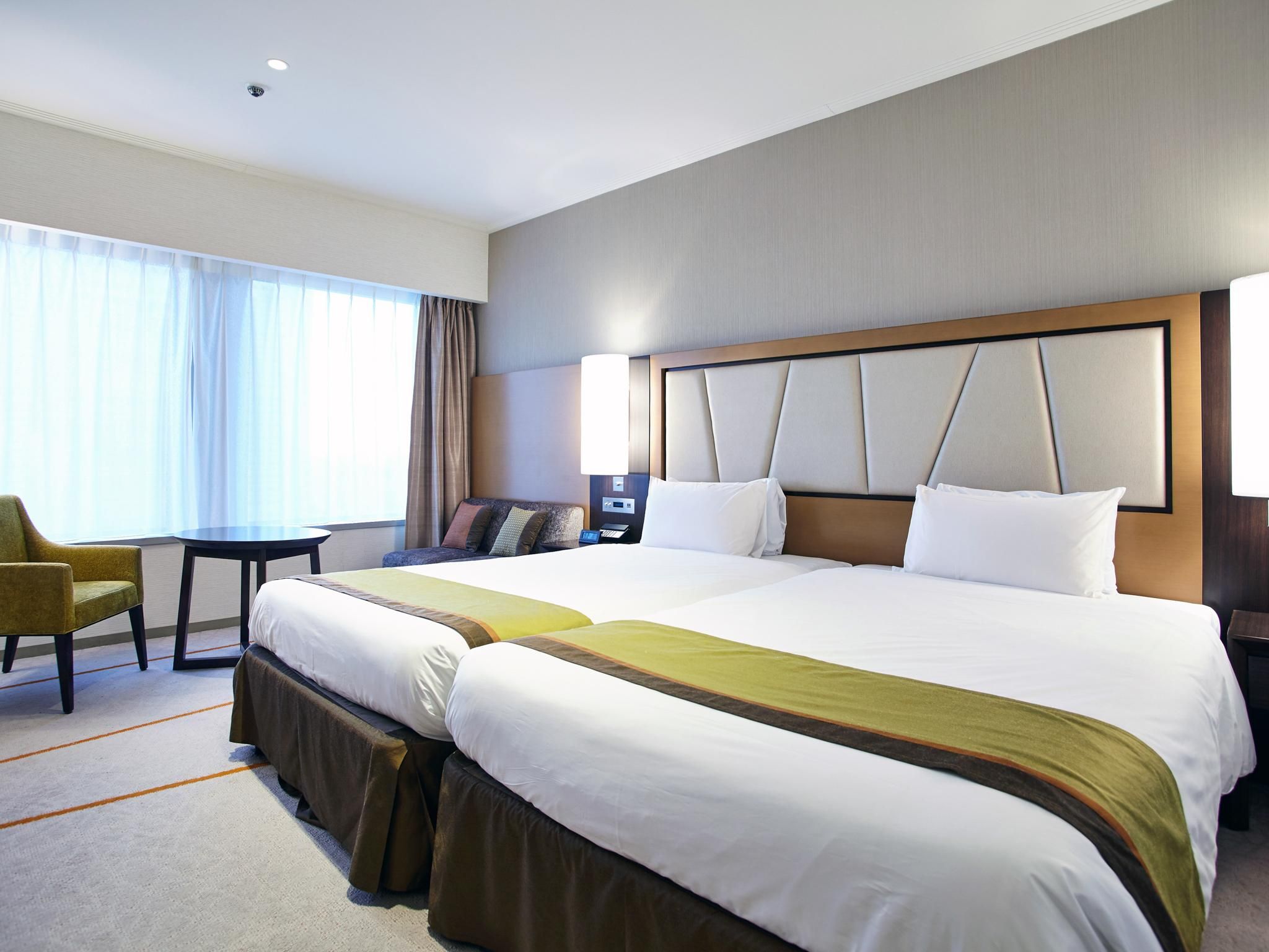 South Tower High Floor Plaza Superior Twin Room - Non-Smoking