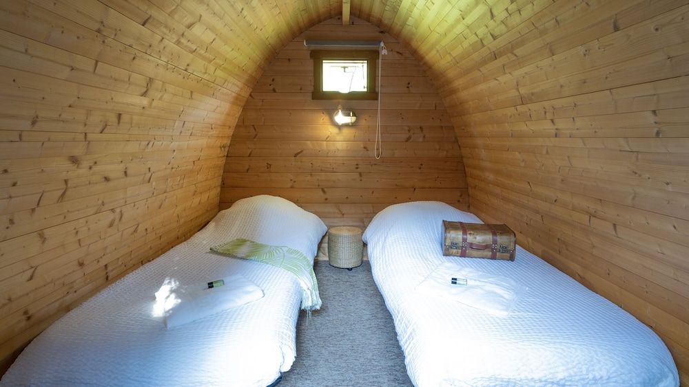 The Pod: An Unsual Accomodation in Champagne, in harmony with nature