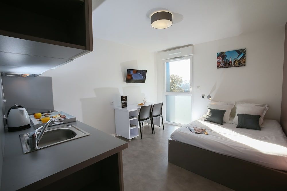 All Suites Appart Hôtel Bordeaux - Pessac ECONOMIC STUDIO (DOUBLE BED) 3