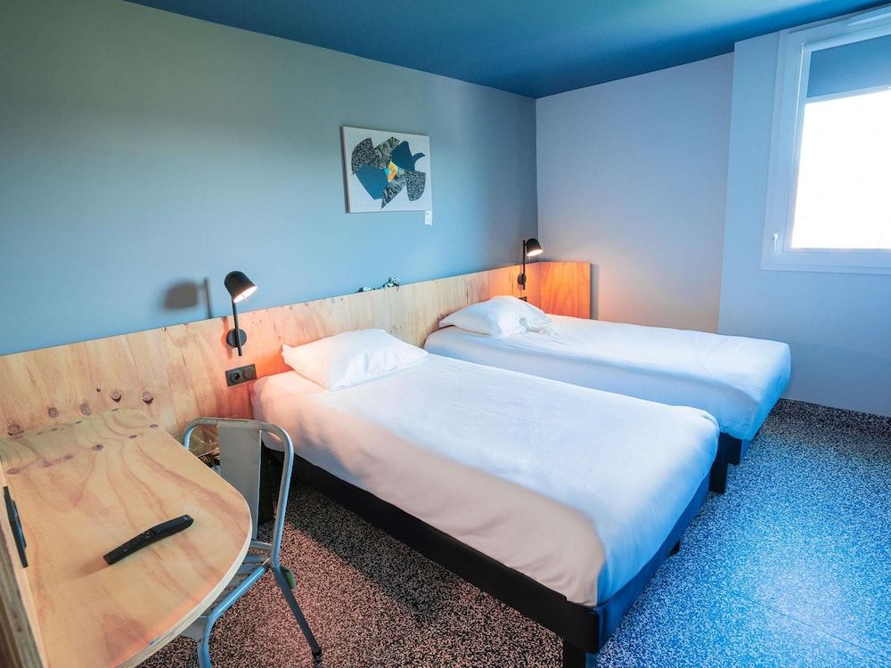 greet hotel Montpellier Aeroport Parc des Expos Room, 2 Twin Beds (Pop) 3
