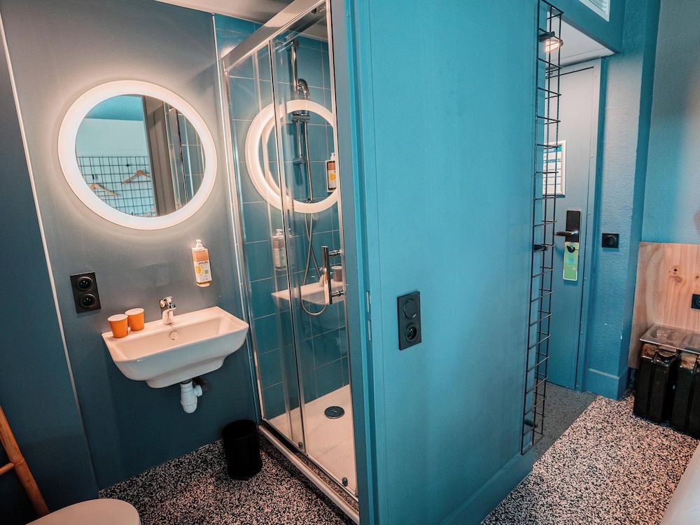 greet hotel Montpellier Aeroport Parc des Expos Double Room, 1 Double Bed (Little POP ) 8