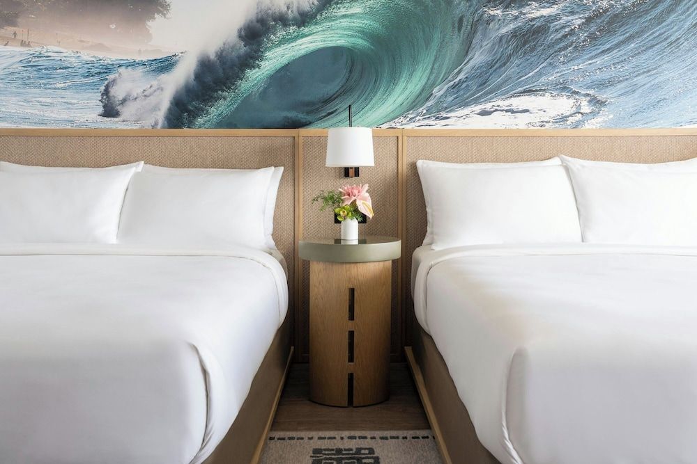 Room, 2 Queen Beds, Lanai, Partial Ocean View (Lanai)