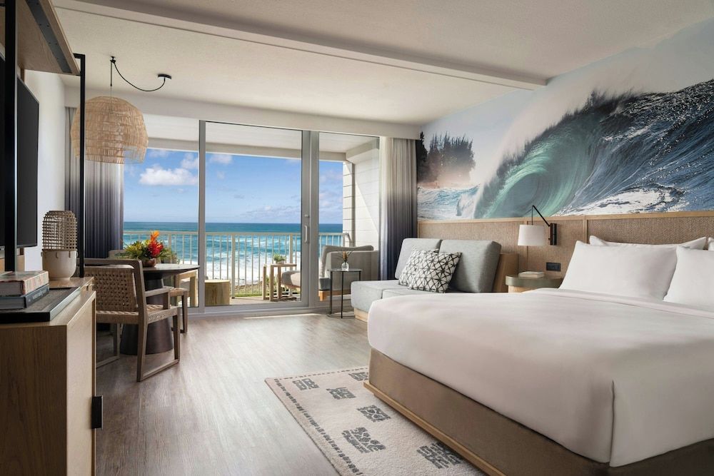 Room, 1 King Bed with Sofa bed, Lanai, Ocean View