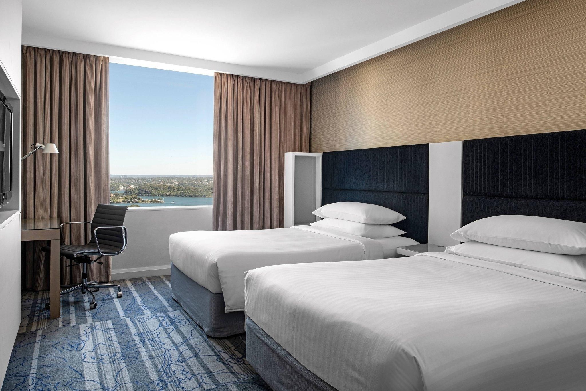 Club lounge access, Club Guest room, 2 Double, Harbour Bridge view