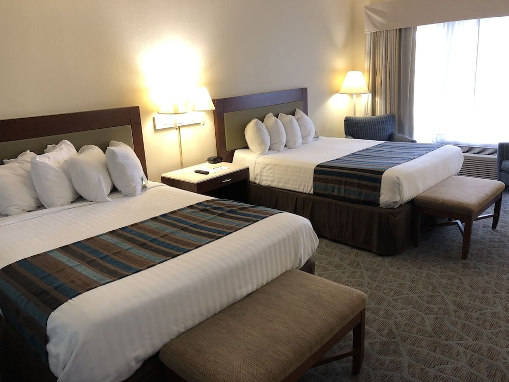 Deluxe Room, 2 Double Beds, Non Smoking (First Floor)