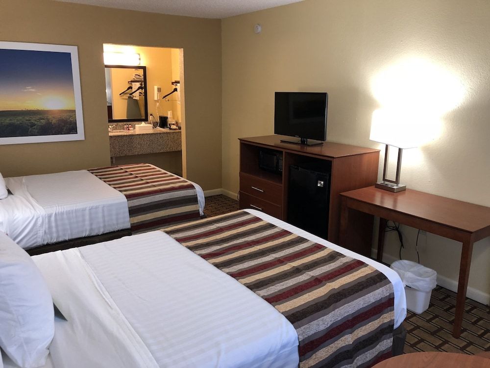 Room, 2 Double Beds, Non Smoking (First Floor)