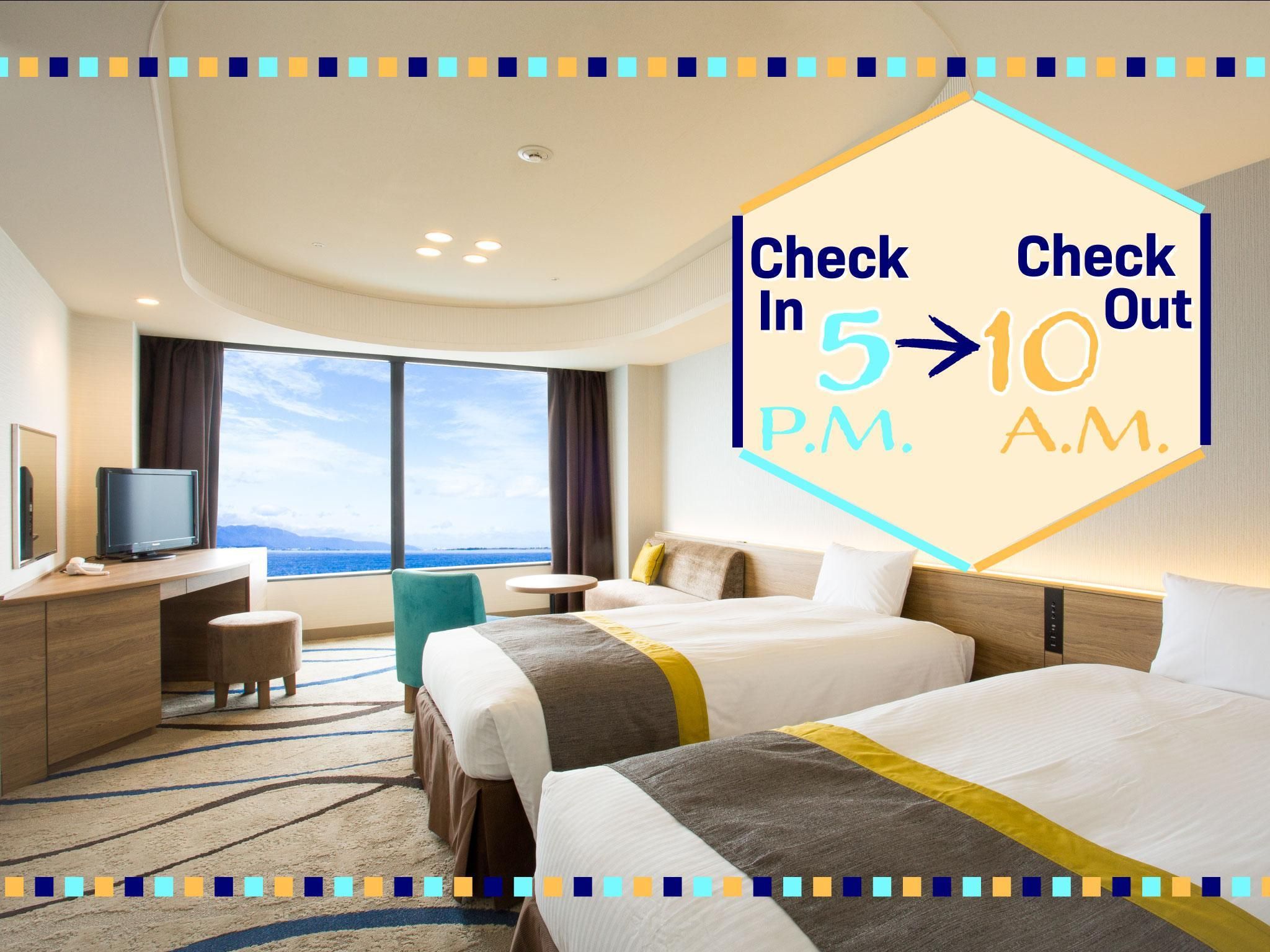 Lake Floor Twin Room - Check-In After 5:00 PM, Check-out Before 10:00 AM