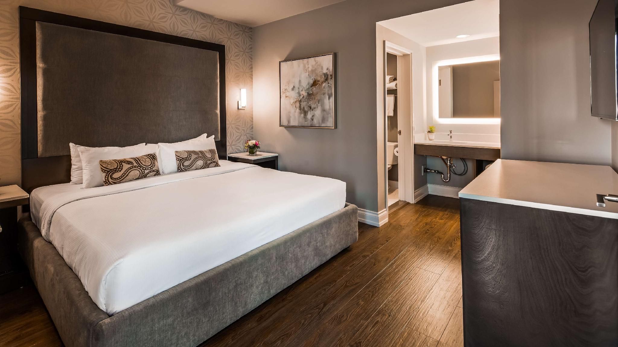 Suite - 1 King Bed, Nonsmoking, Sofabed