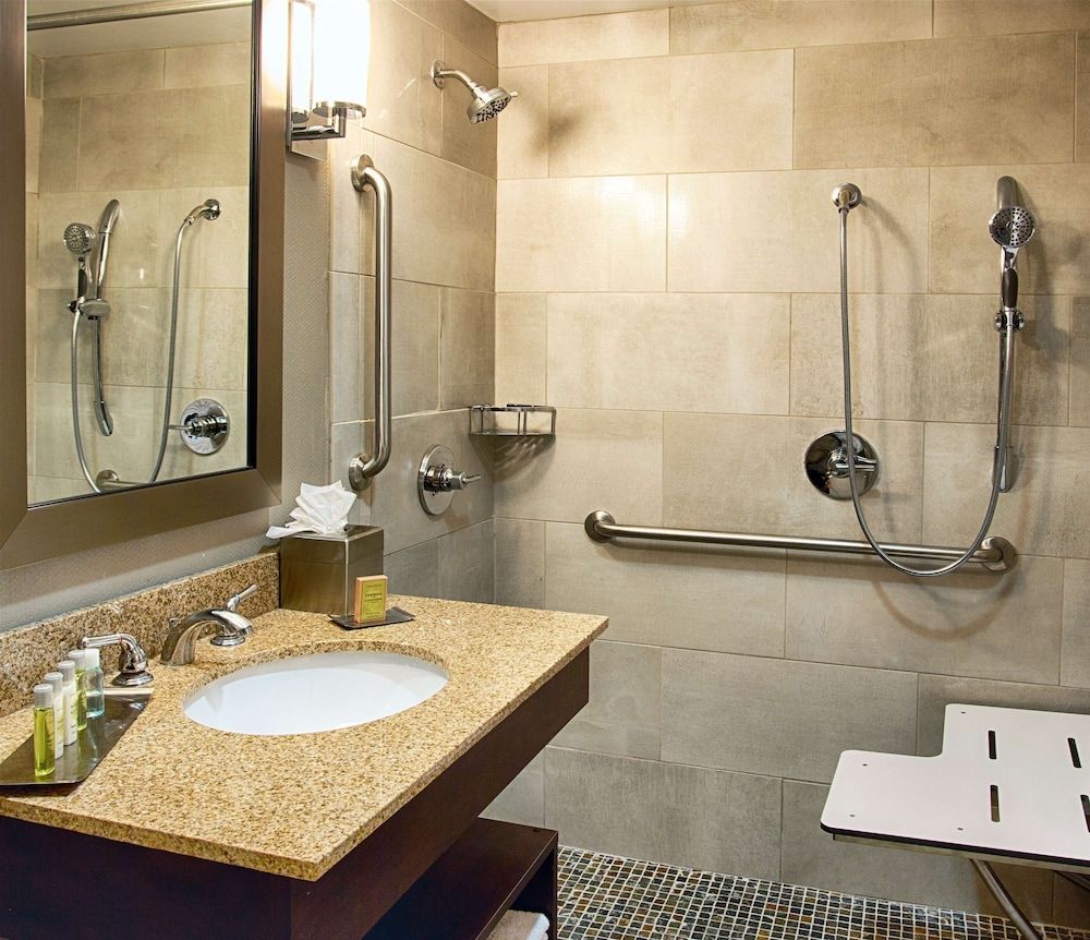 Room, 1 King Bed, Accessible, Non Smoking (Roll-in Shower)