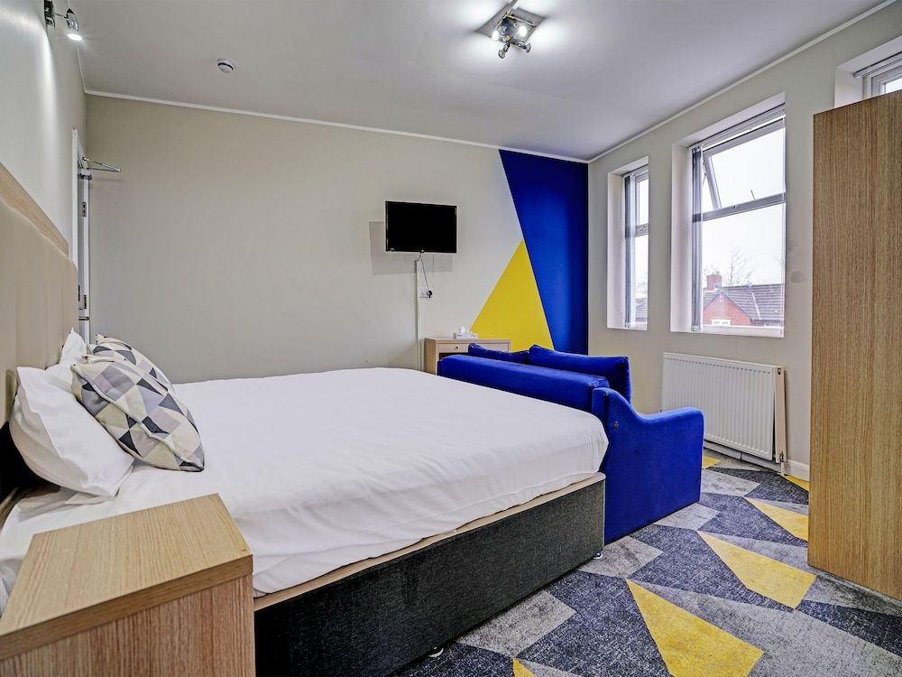 Weaste Hotel, West Manchester Standard Double Room, 1 Double Bed 2