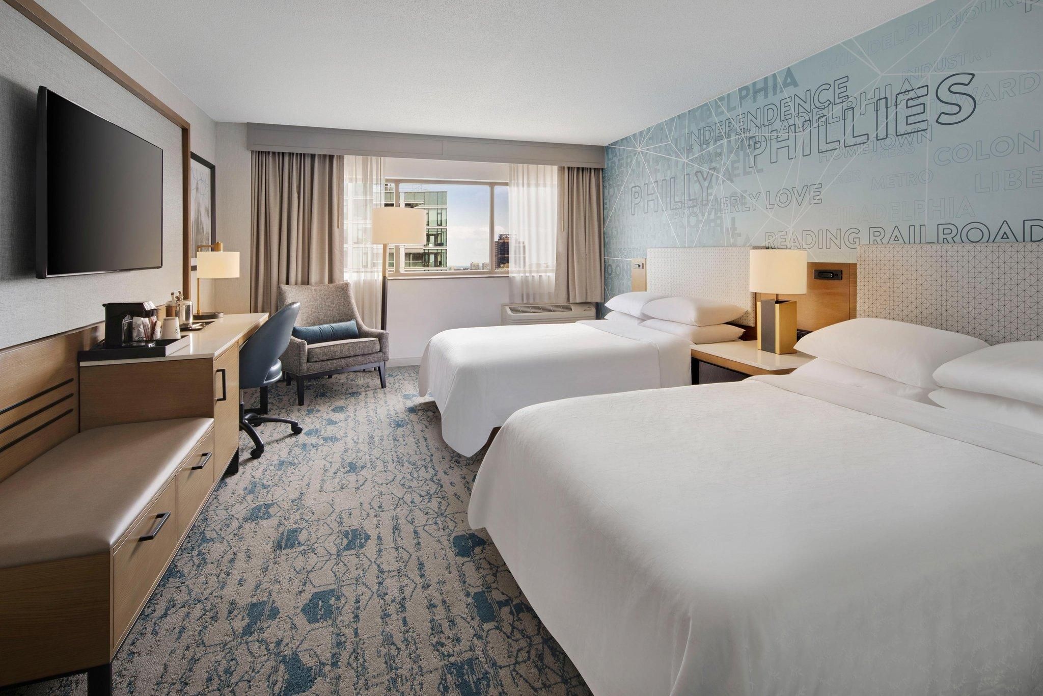 Deluxe Guest room, 2 Double, High floor