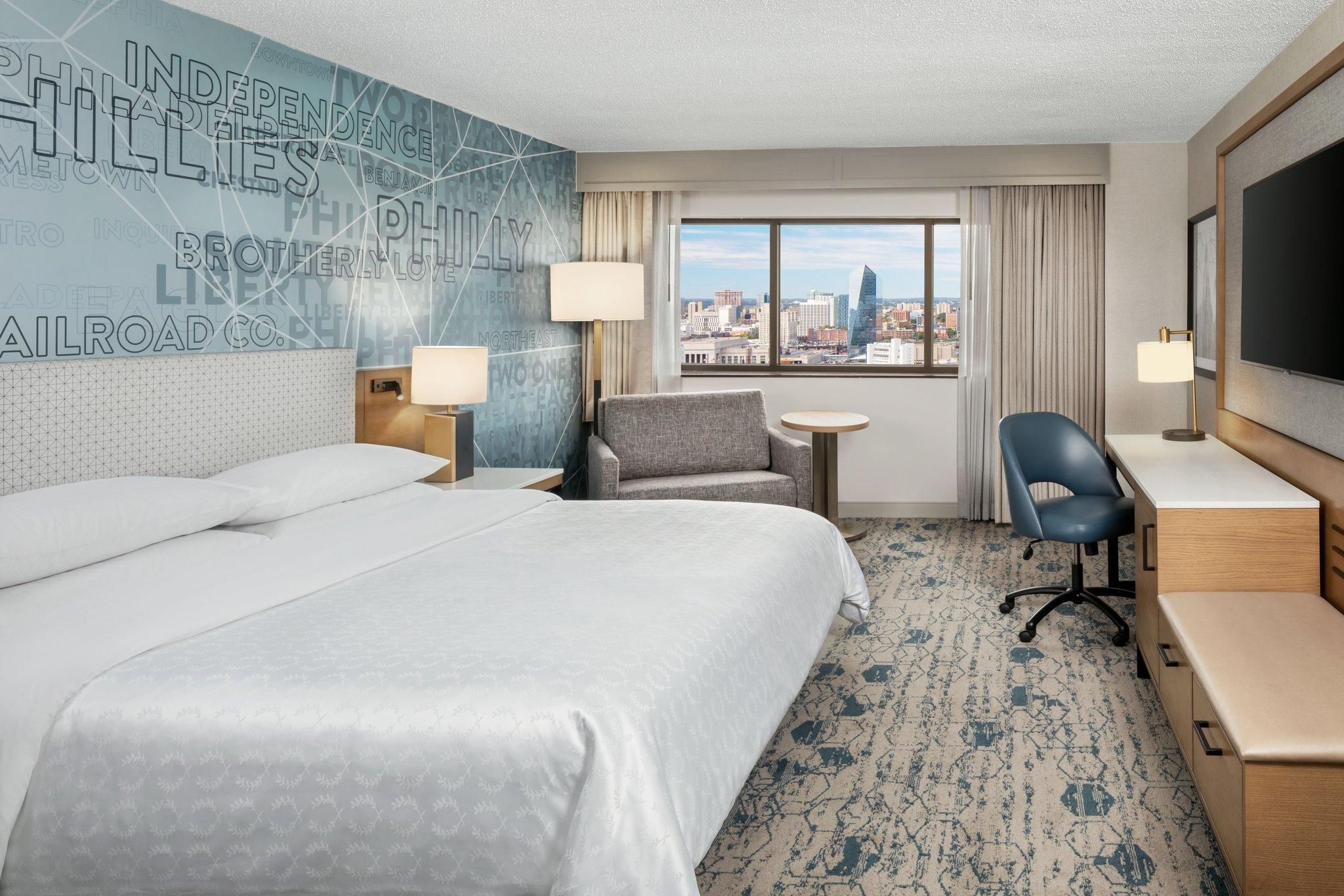 Club lounge access, Deluxe Guest room, 1 King, High floor